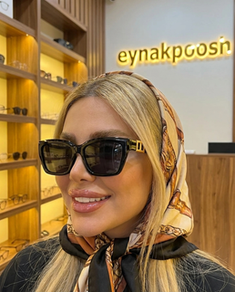 عینک آفتابی زنانه گربه ای اسکویر (مشکی)
